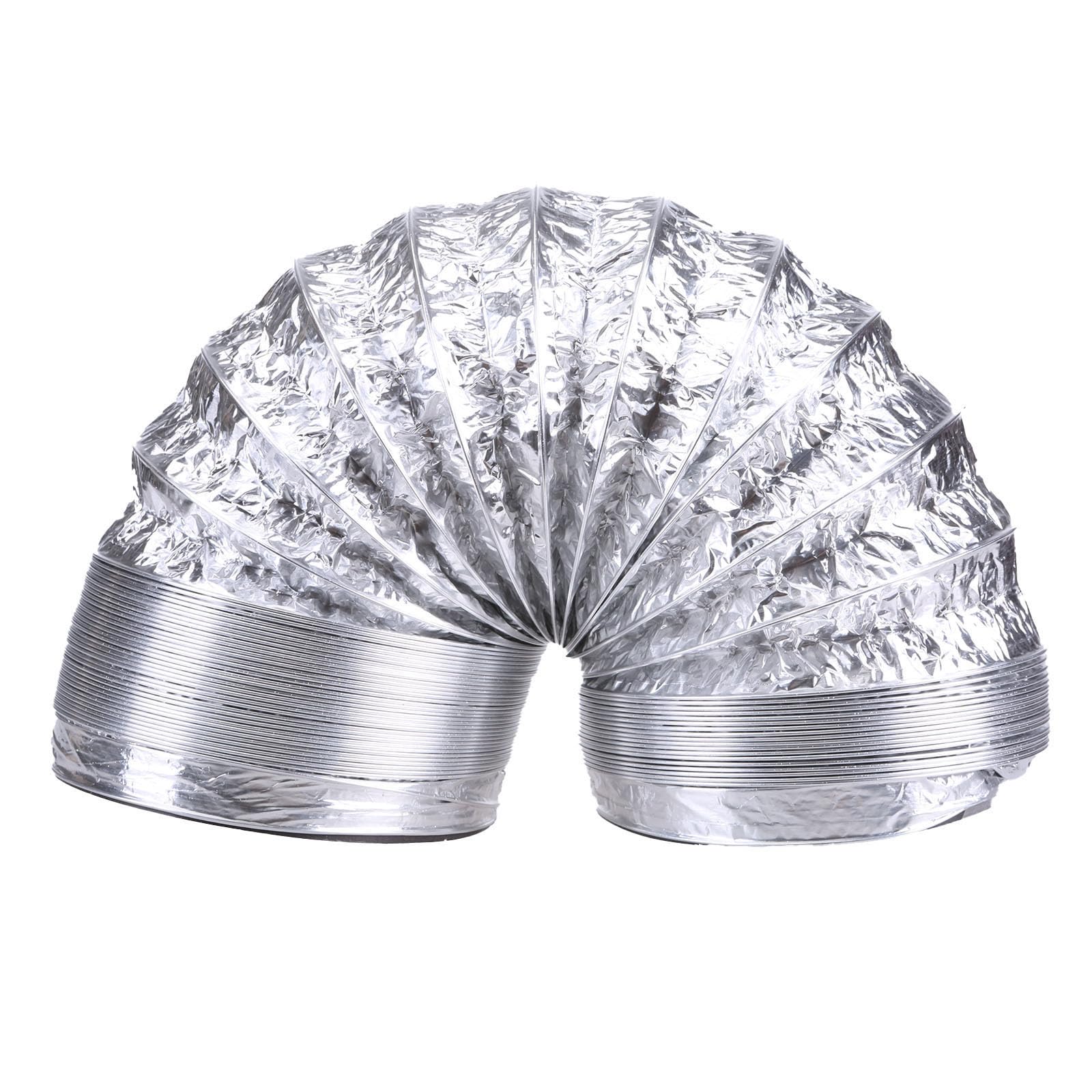 Aluminium Foil Ventilation Pipe, Flue Pipe, Flexible Ventilation Ducts, Exhaust Air Fan Hoses