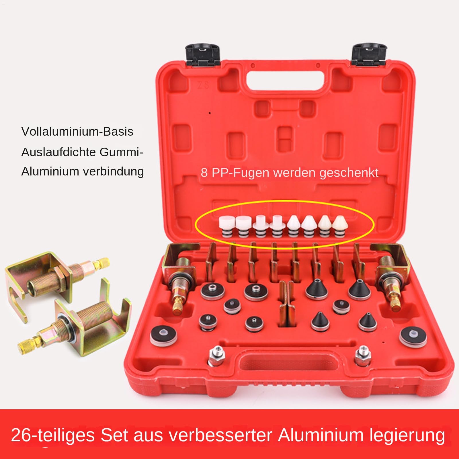 Kit di riparazione 'aria condizionata auto | Kit di servizio AC - Tester di perdite refrigerante portatile per condizionatori auto manutenzione elettrodomestici