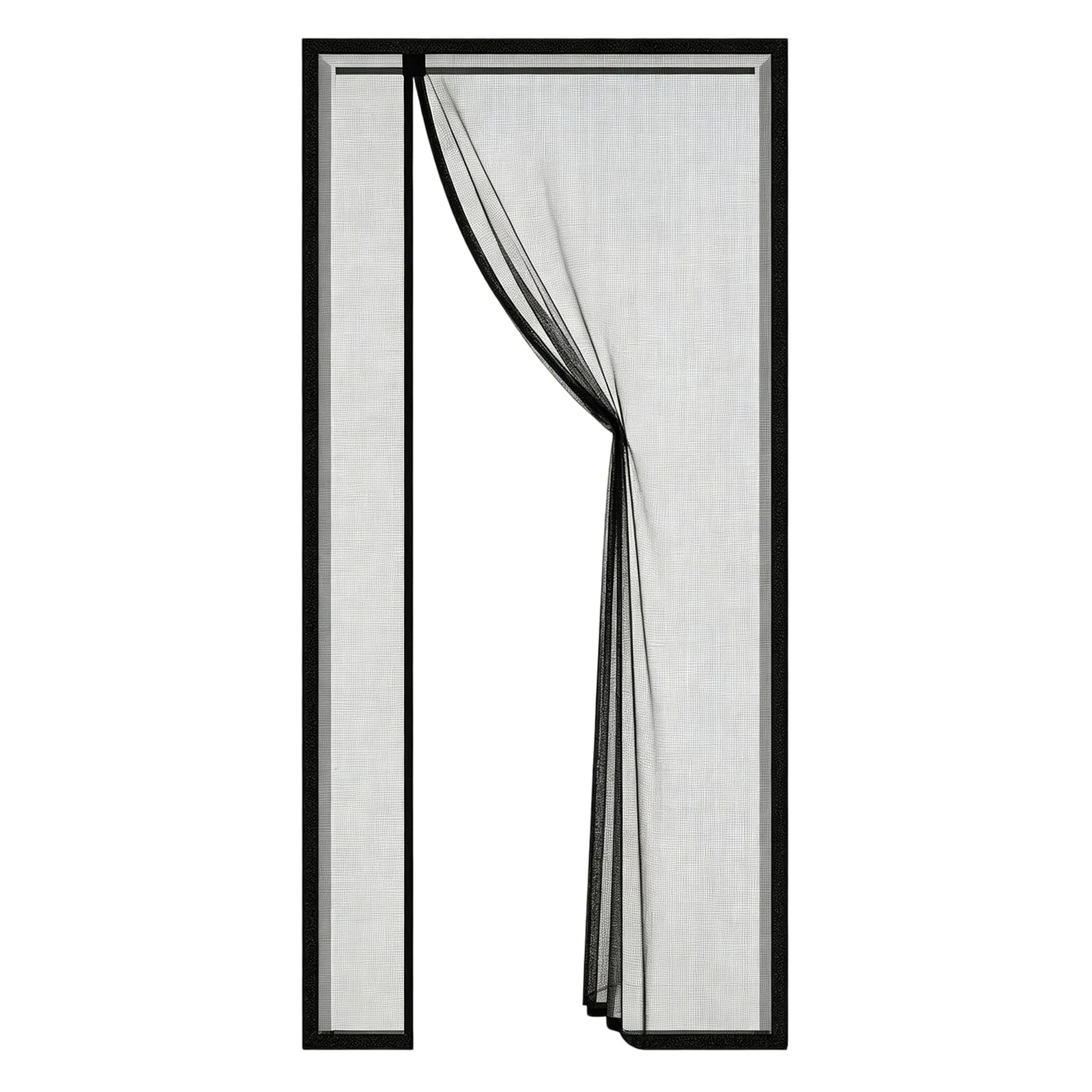 Tsophreniq Strong Screen Barrier 81x203cm Enhanced Polyester Fabric Ideal for Pets and Kids Powercut Door Screen