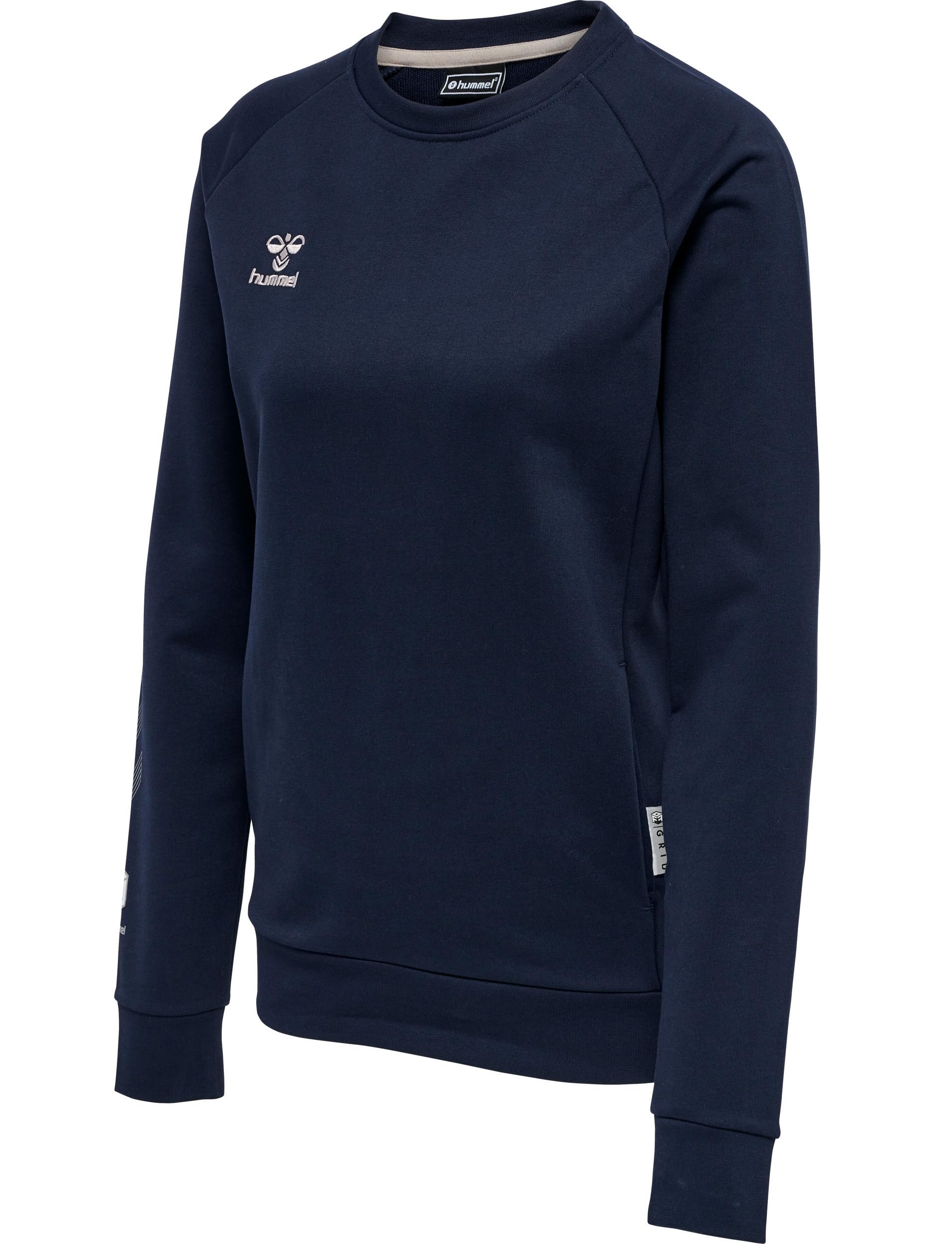 hummel Women's Hmlmove Grid Cot. Sweatshirt Woman Sweatshirt