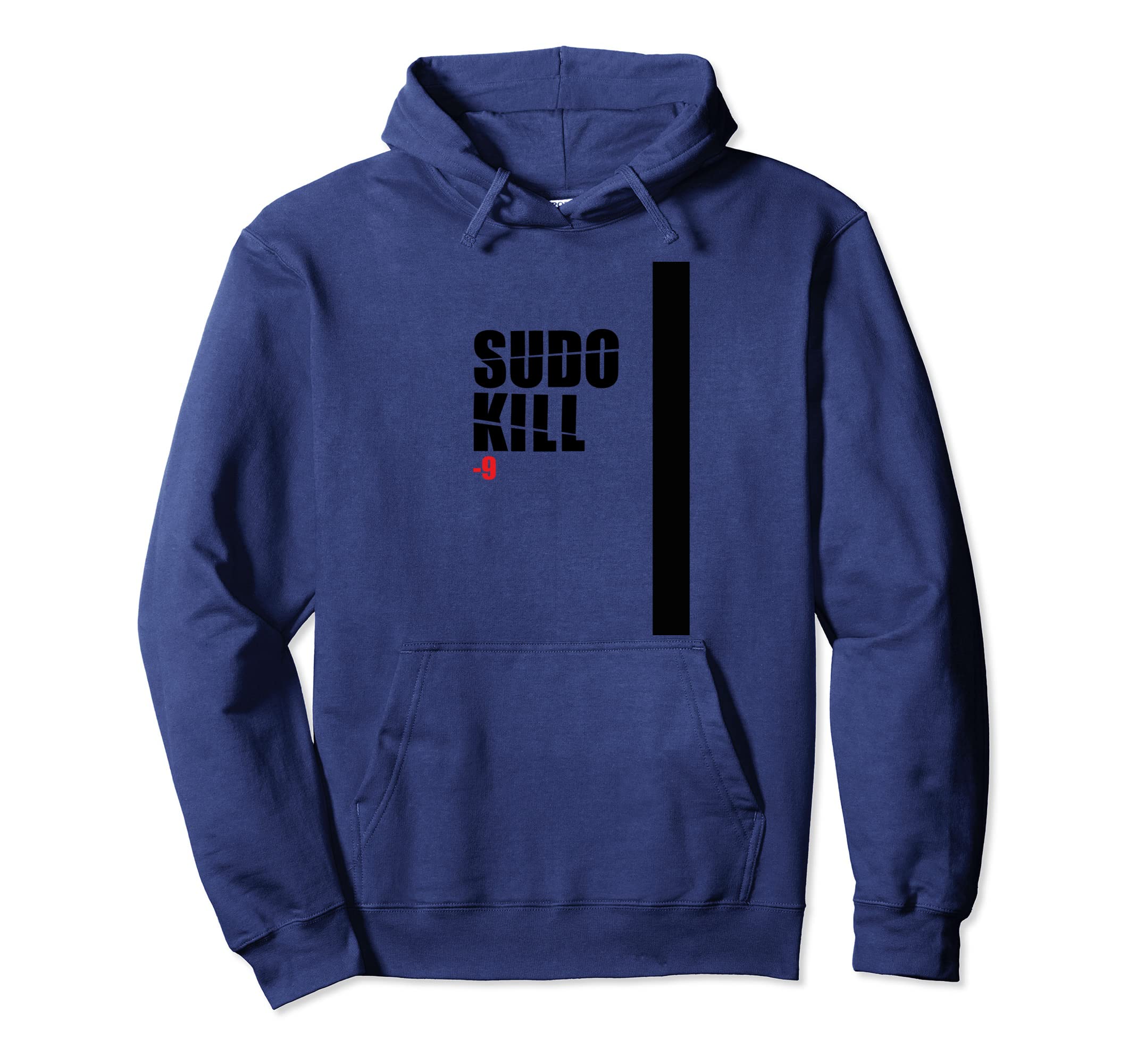 Sudo Kill Linux Ubuntu Centos Funny Programmer DevOps Pullover Hoodie