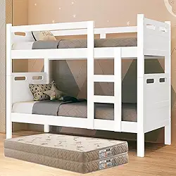 Beliche Barreto Vira Duas Camas com 2 Colchões D33 Gold