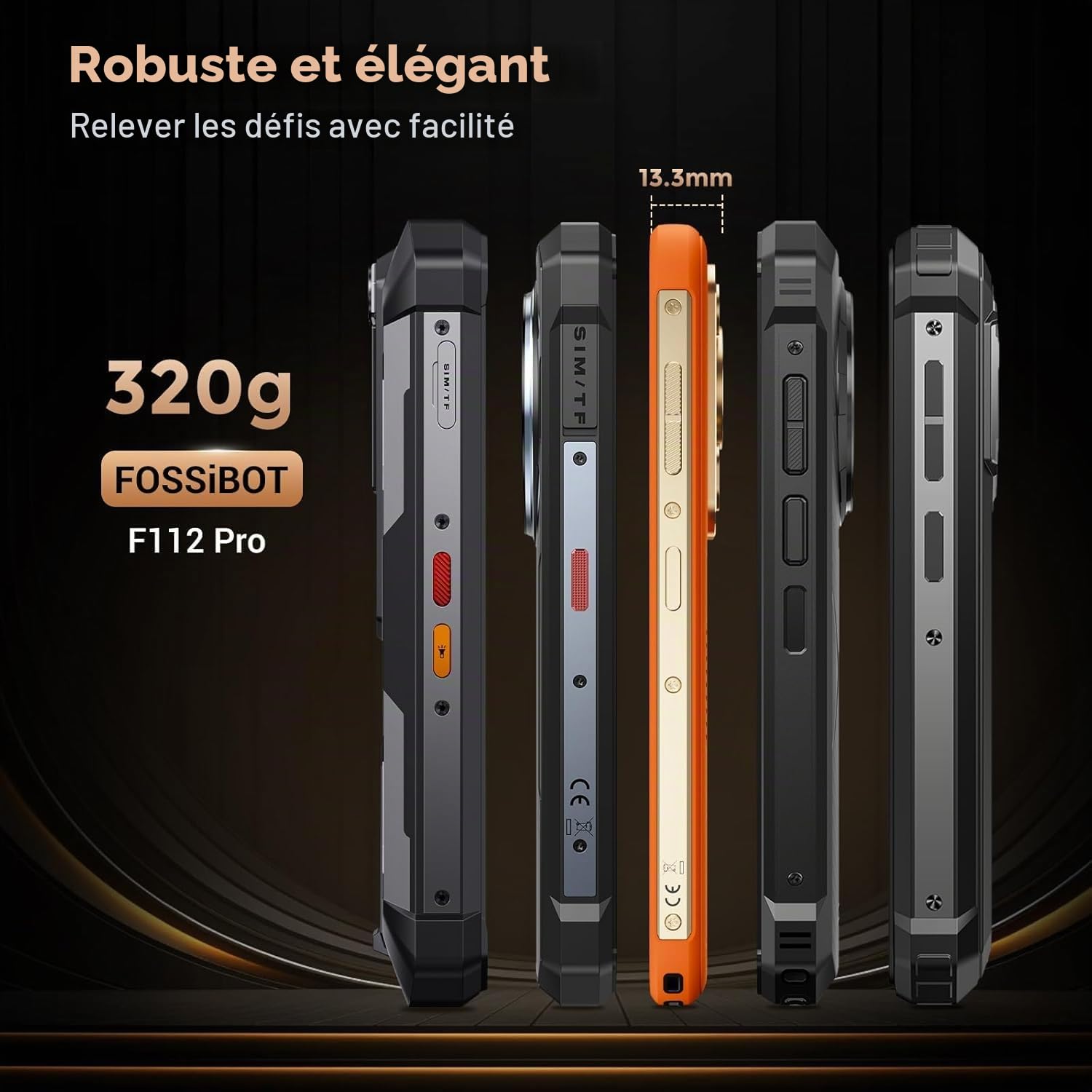 FOSSiBOT (Orange