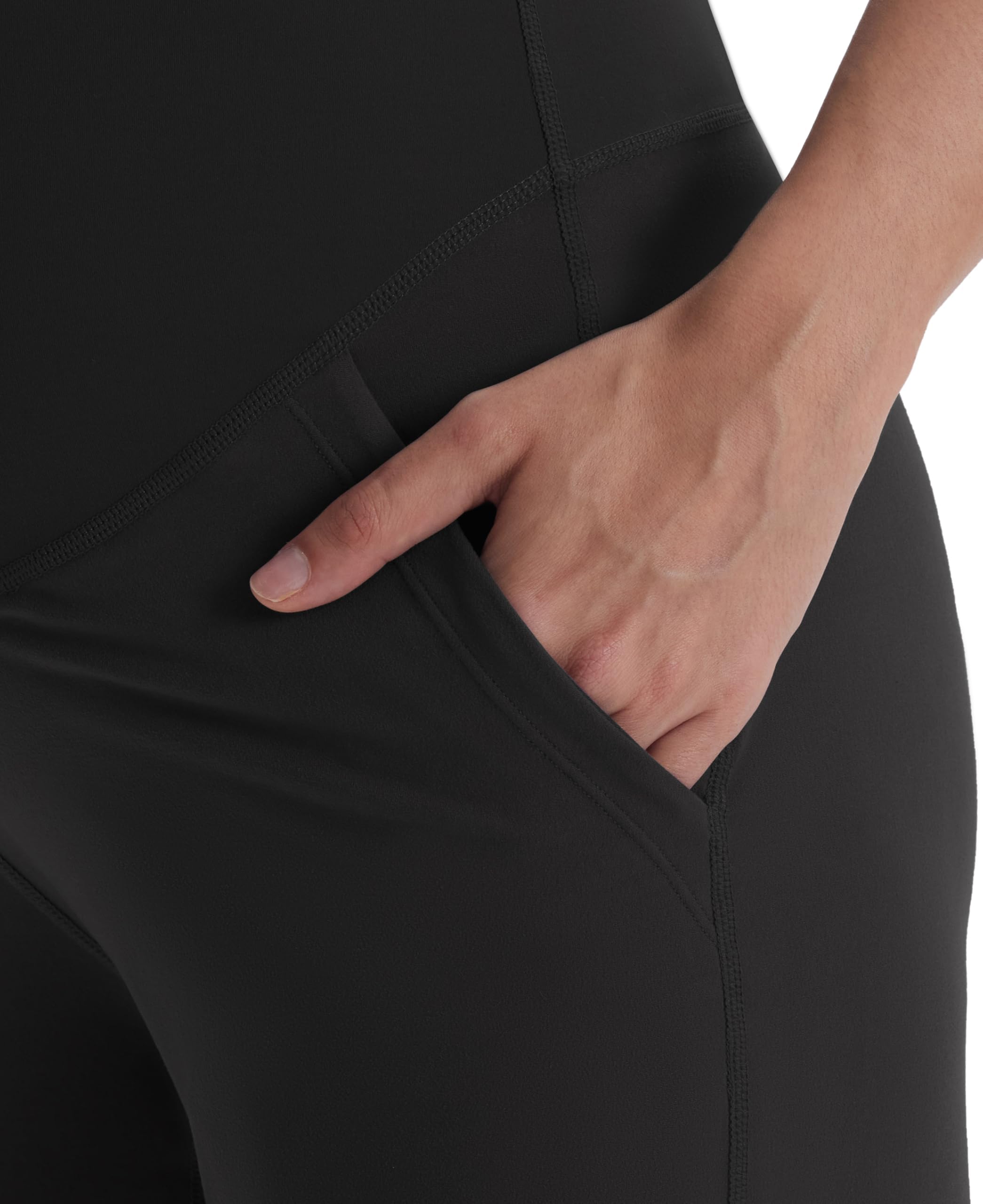 Umstandshose Damen Weitem Bein | Über dem Bauch, Lässig Lose, Bequeme Stretch, Gerade Bein Schwangerschaftshose, für Yoga, Outdoor Aktivitäten oder den Alltag