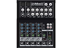 Mackie Mix8: La mezcladora de audio compacta para necesidades de mezcla esenciales