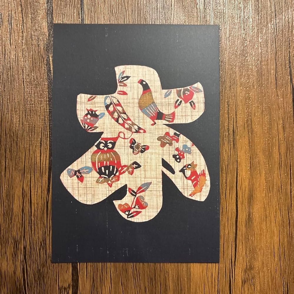 Amazon.co.jp: ポストカード 静岡市立芹沢銈介美術館 木の字