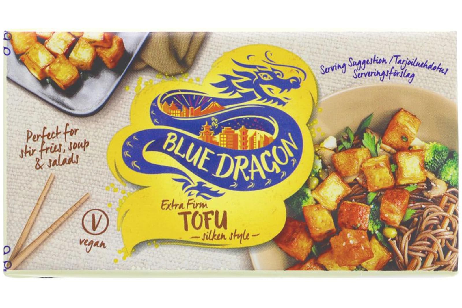 Blue Dragon Extra Firm Silken Tofu 349g (Case of 12)