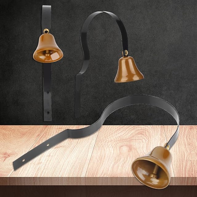 Foto 2 de 8 de FTVOGUE - Timbre de Metal Antiguo para Perro, formación Shopkeepers Bell decoración de la casa colgado…
