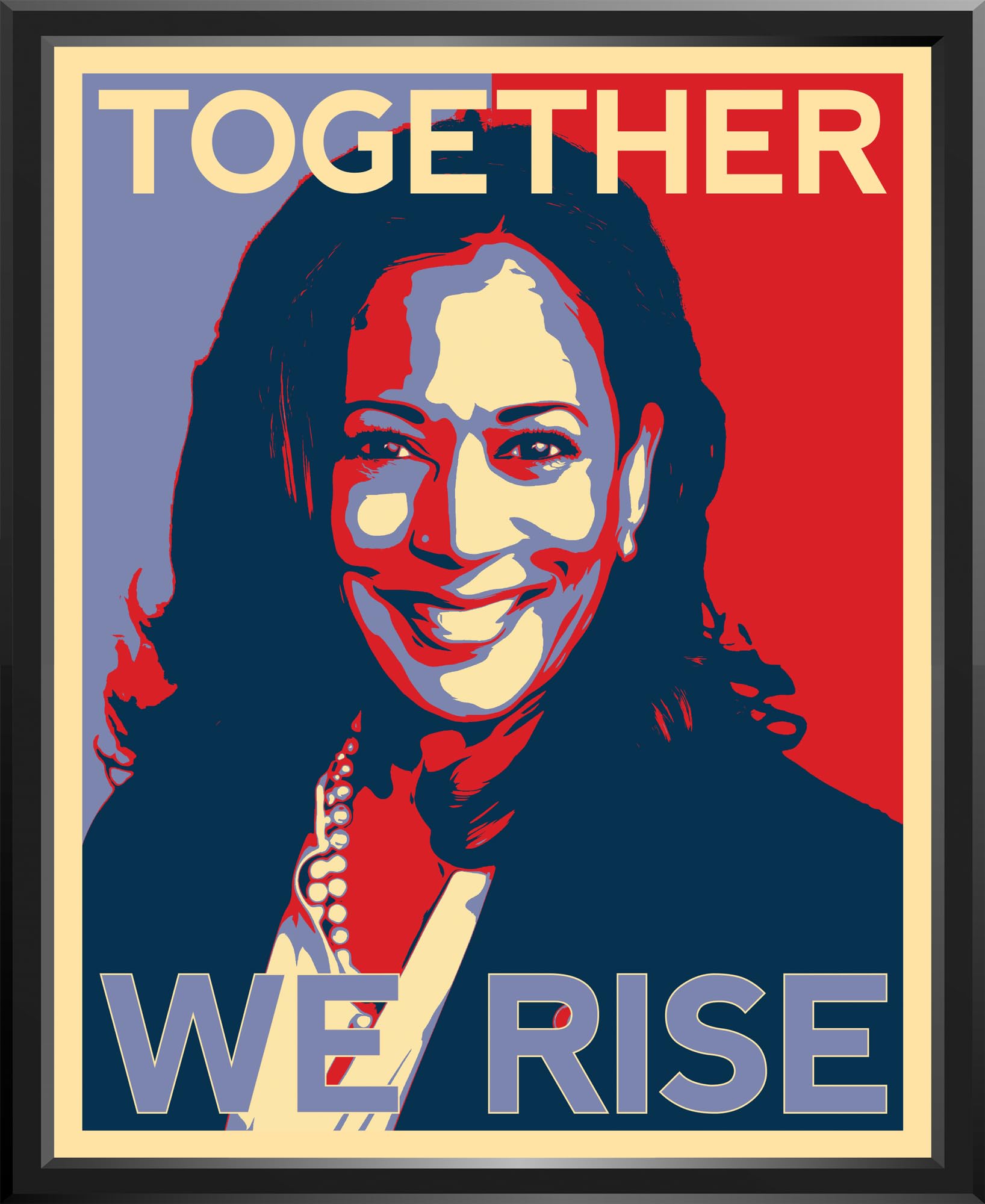 LiliWairKamala Harris 2024 for President Campaign Poster - Kamala Harris Wall Art Print - Kamala Retro Vintage Picture - 11x14 [Unframed] Poster