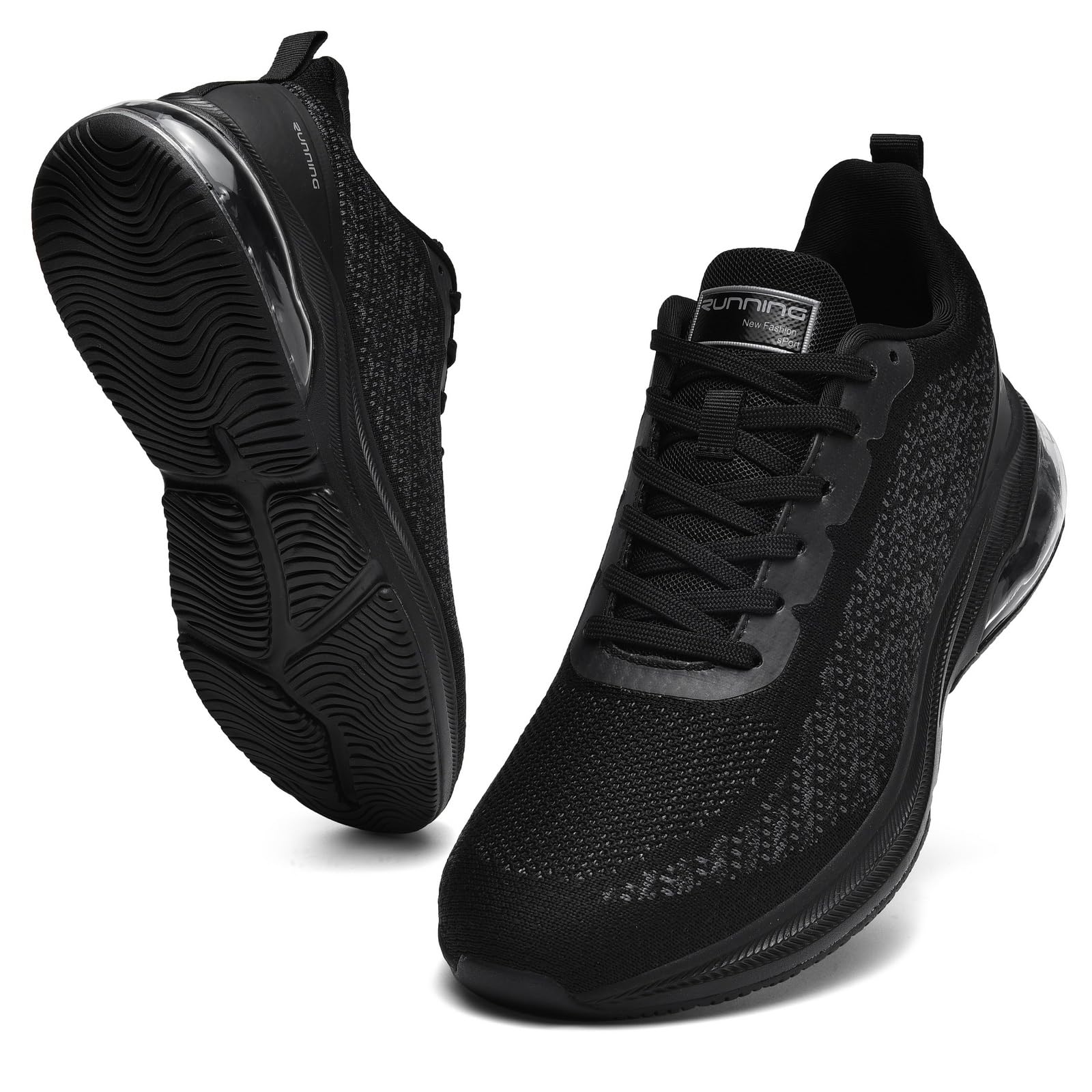 GemChve Zapatillas de Running para Hombre Mujer Zapatos Running Gym Outdoor Aire Sneaker Transpirable Casual Deportivas Fitness