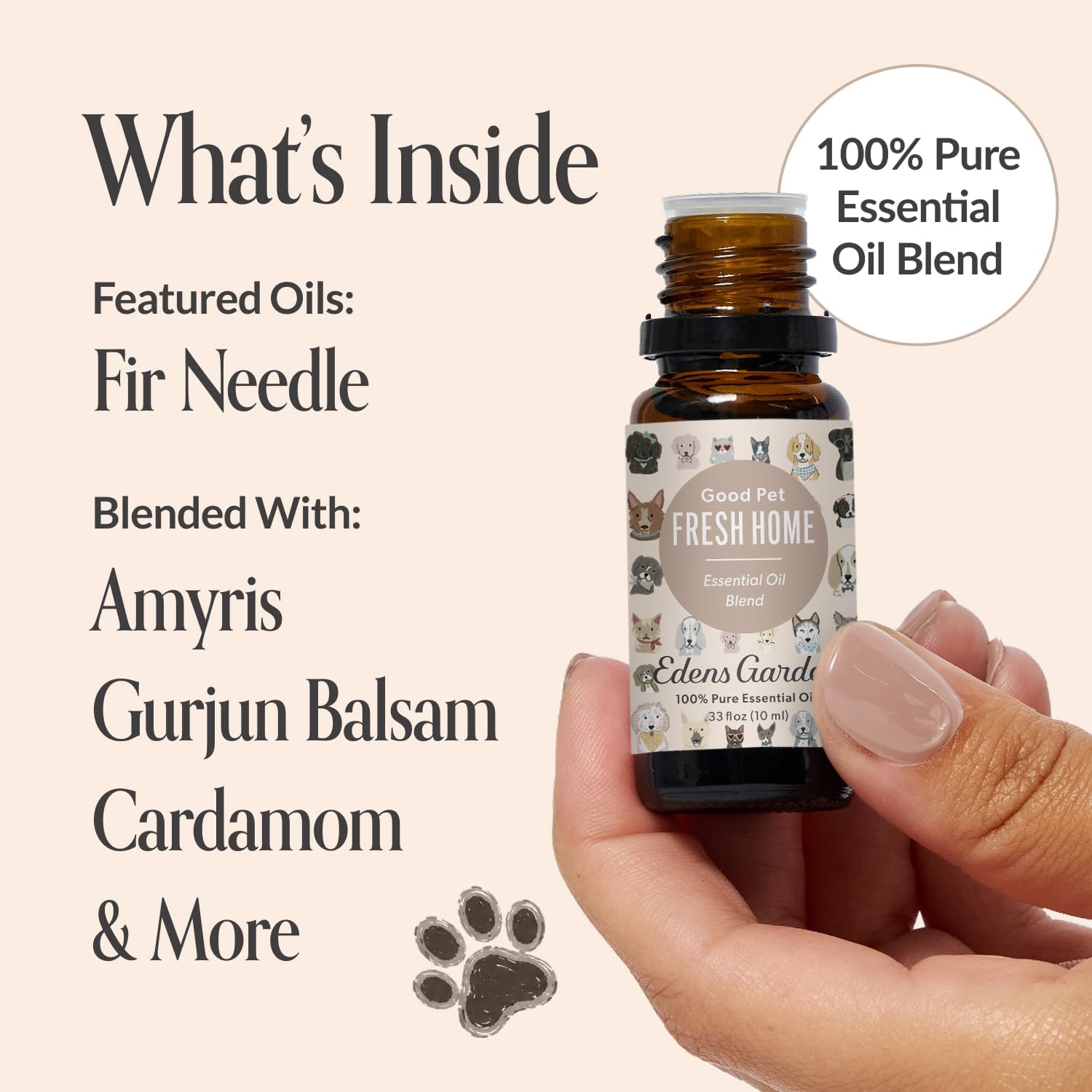 Edens Garden Good Pet Fresh Home Essential Oil Blend- 100% Pure