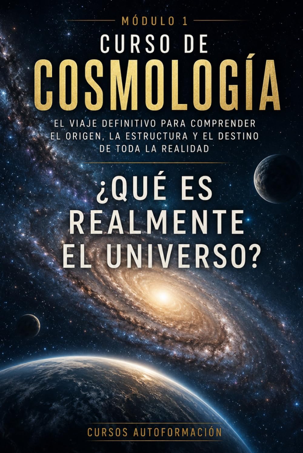 ¿Qué es realmente el universo?: CURSO DE COSMOLOGÍA: El viaje definitivo para comprender el origen, la estructura y el destino de toda la realidad