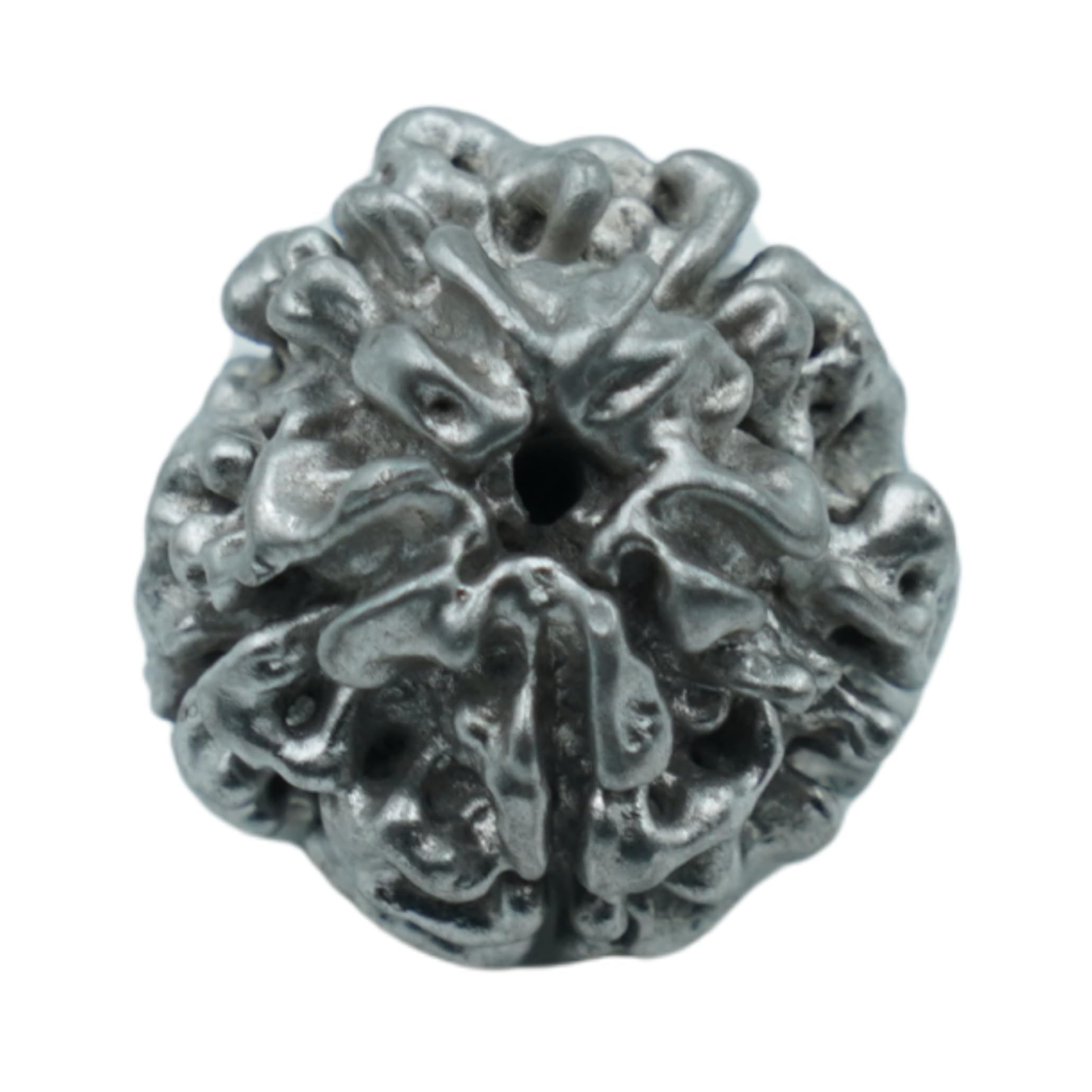5 Mukhi Mercury Parad Beads Panchmukhi Rudraksha | Parad Rudraksh Bead for Spiritual Use | Rudrakasha Beads Original for Pooja Meditation and Astrology-image-13