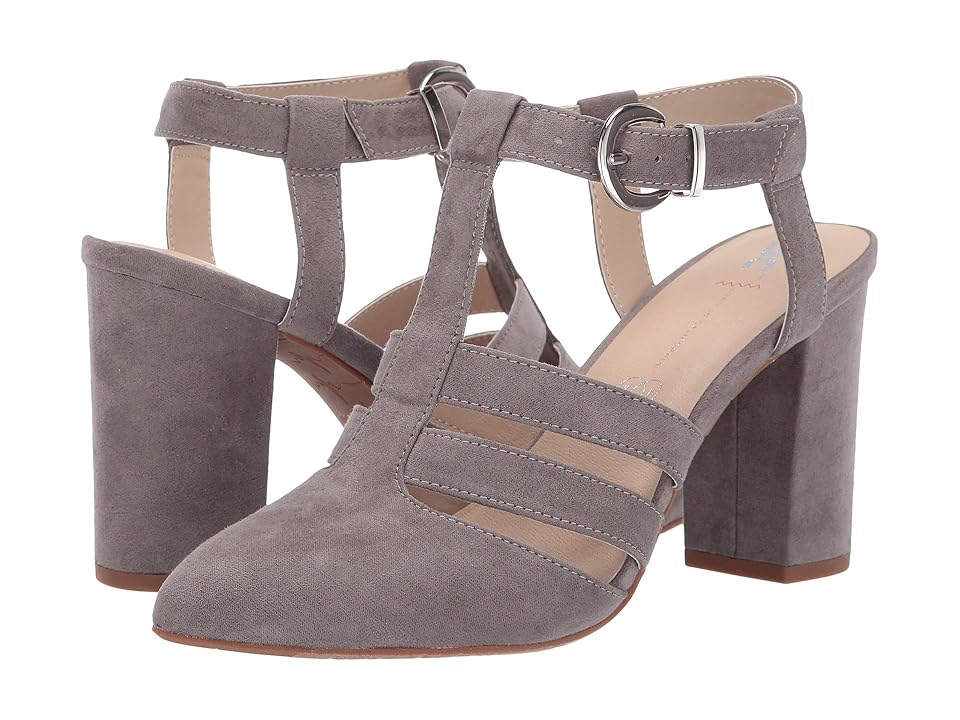 

Seychelles BC Footwear by Seychelles Terrace (Grey V-Suede) High Heels, Gray