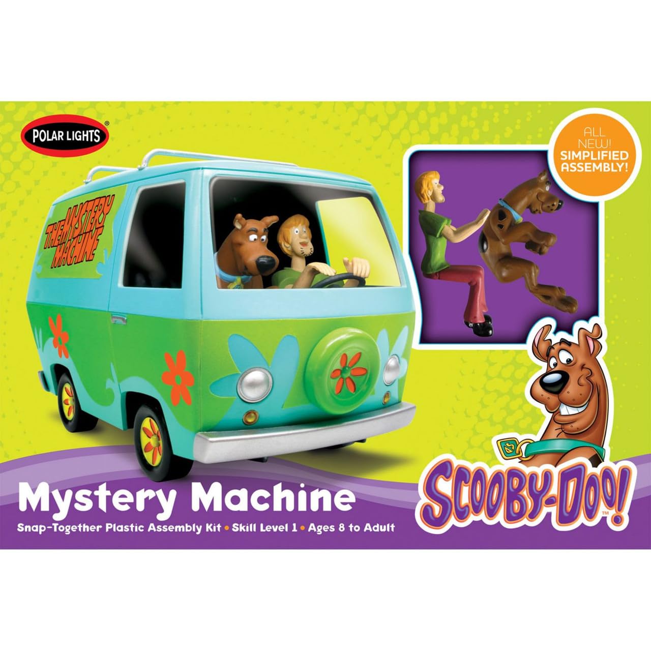 Amazon.com: Polar Lights Skill 1 Snap Model Kit The Mystery