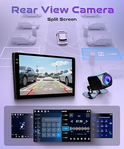 Miniatura 5 de 4Core 4G+64G Pantalla de radio para Suzuki Swift 2005 2006 2007 2008 2009 2010 Carplay Android Auto GPS Navegación, Rimoody Android Car Stereo 10.1