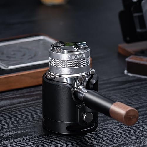 Miniatura 8 de IKAPE Coffee Products, distribuidor de café de 2.087in y manipulación manual, distribuidor de expreso de profundidad ajustable que se adapta a todos