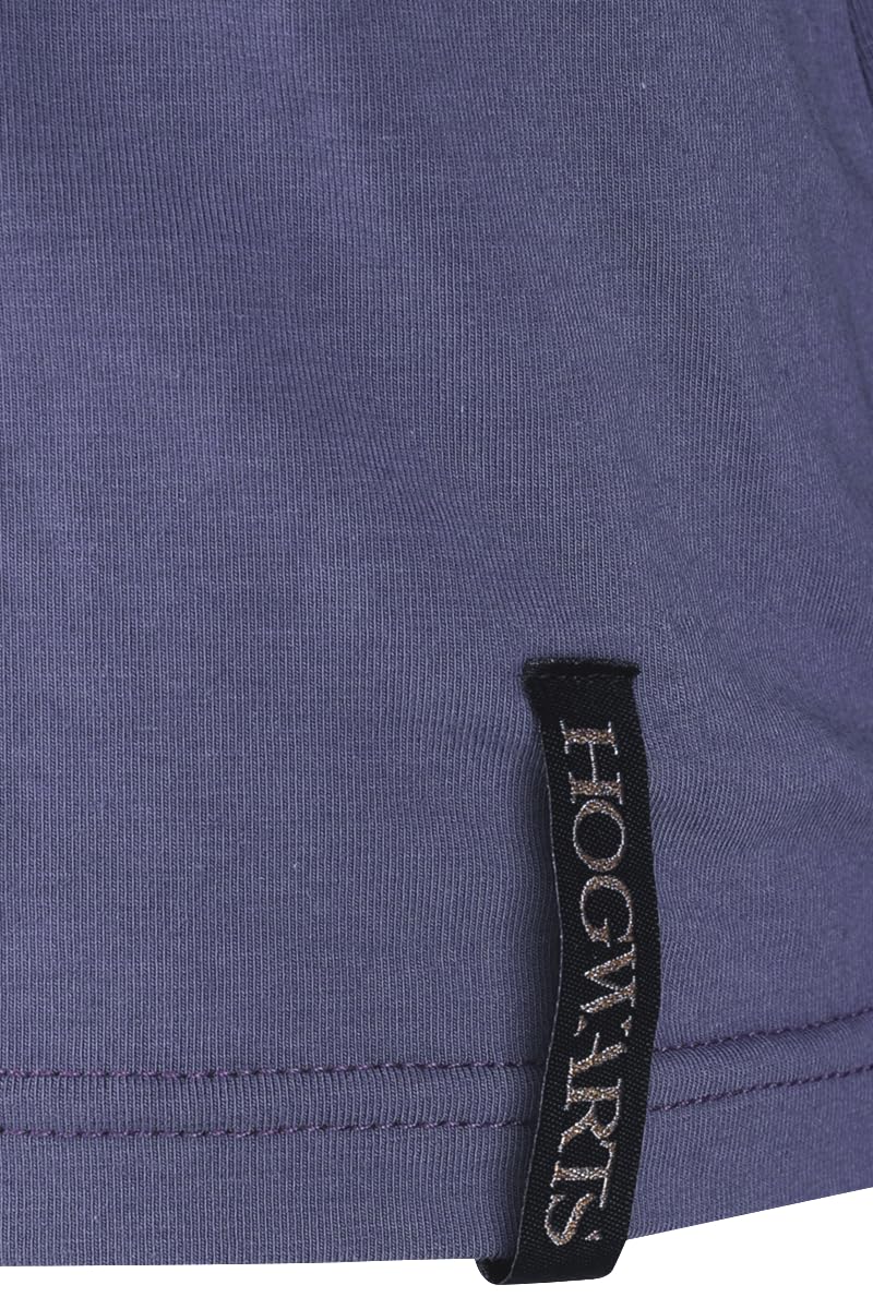 Harry Potter Escudo de Hogwarts Mujer Sudadera con Capucha Lila Estrechos