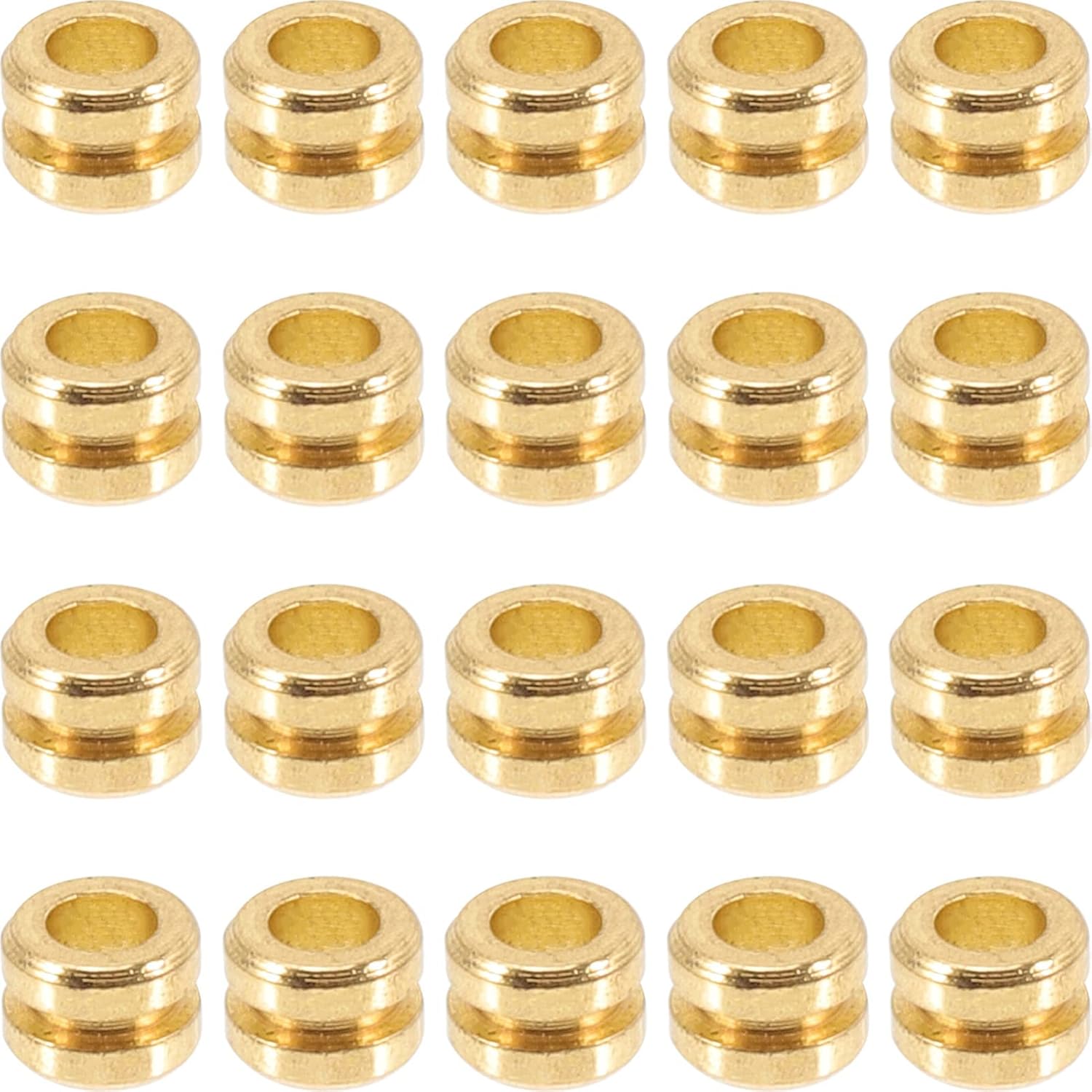 SUPVOX Light Guitar 20pcs Folk Guitar Parts Replacement String Beads Practical