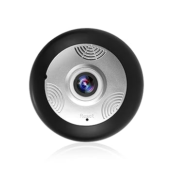 OTTFF WIFI IP Camera Real-Time Talkback Smart Phone Remote Monitor HD Surveillance Cameras With Video / IMotion Detection IR Night / Snapshot for Family Safety - 360 deg Home Panoramic Live Viewing