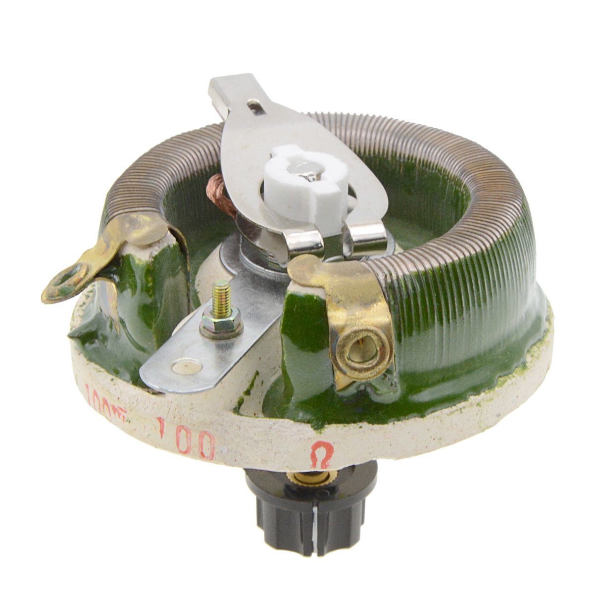 Electronics-Salon 200W 100 OHM High Power Wirewound Potentiometer, Rheostat, Variable Resistor