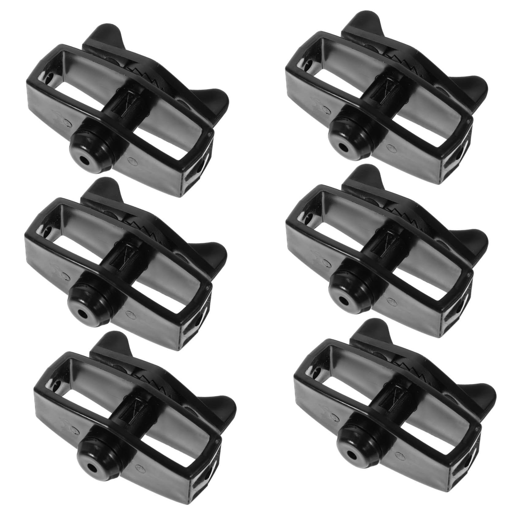 Hemobllo 5 Set Tenditore Per Recinzione Tenditore Cavo Di Sicurezza Fune Tensione Auto Recinzione Elettrica Batteria Ancora Laccio Fascette Asta Di Filo 6 pezzi*5