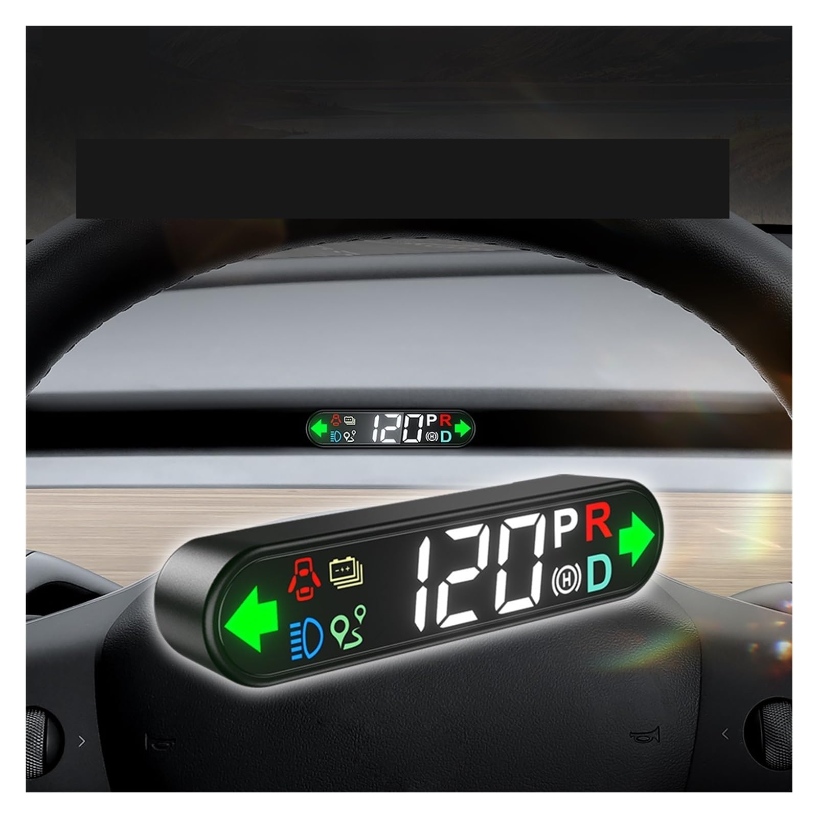 Head-Up Display Electrónica Dedicada Velocímetro Digital Accesorios For Automóviles para todos los vehículos