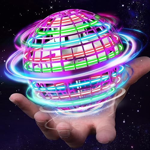 Nacai Flying Orb Ball,Galaxy Ball Toy 2023,Hover Orbs Cosmic Globe Boomerang Ball,Atmotoys Magic Spinner Drone Cool Christmas Birthday Gifts for