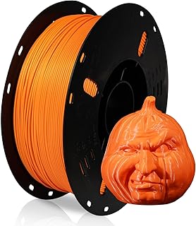 FilaBees Voxelab 3D Printer Filament PLA Filament 1.75mm, Neatly Wound 3D Printing Filaments, PLA 1kg for Most FDM 3D Printer, Dimensional Accuracy +/- 0.02mm, Strong Toughness, PLA Orange