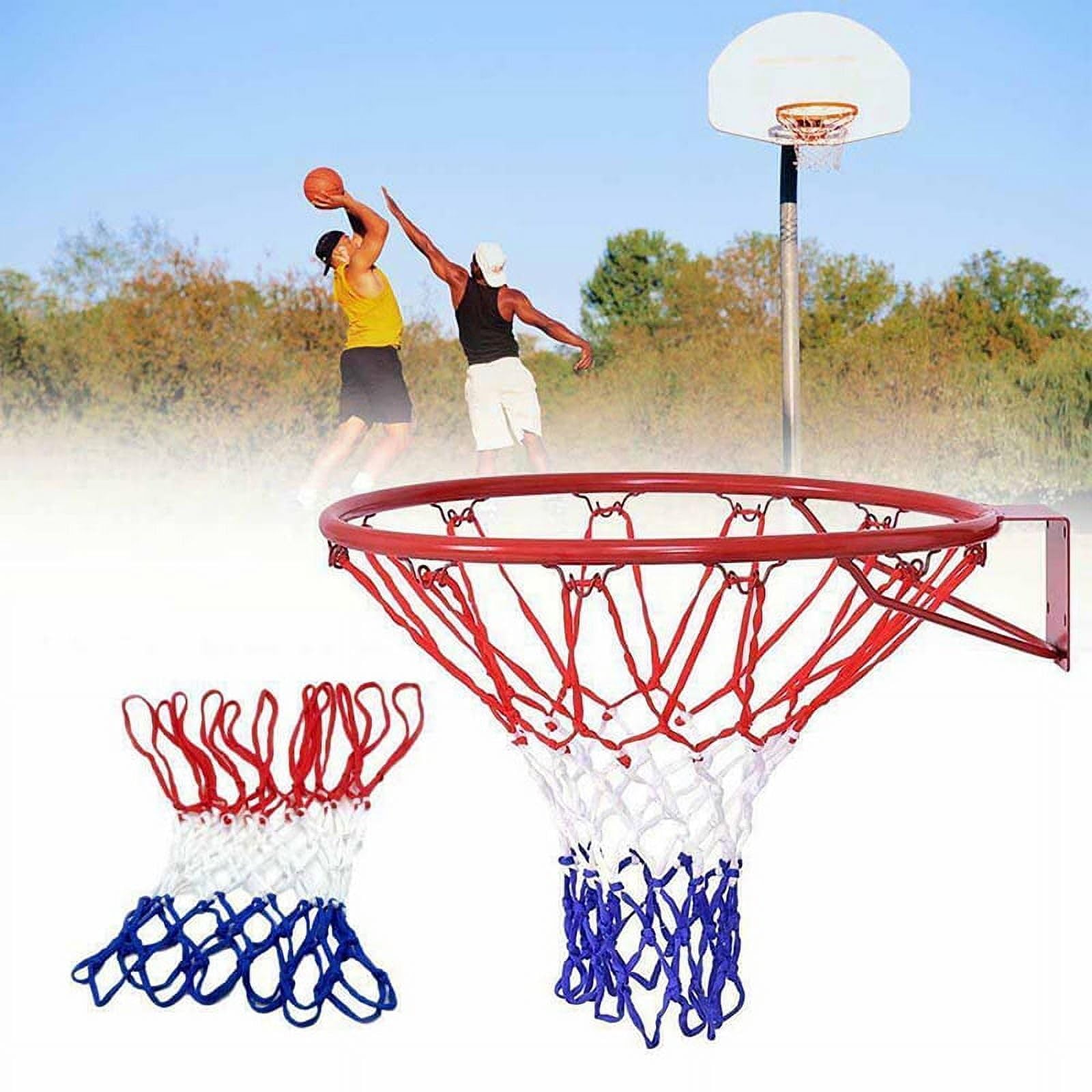Basketball Ring, Standard Hoop for Indoor and Outdoor Use, 30cm Diameter, Solid Steel Construction 3
