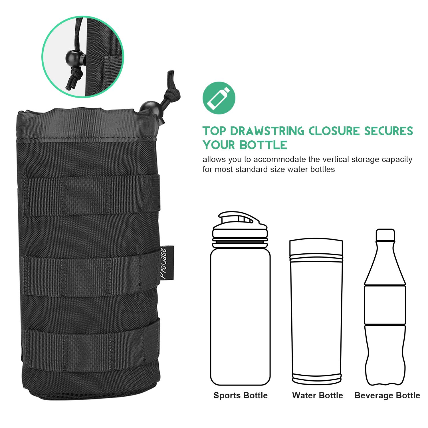 Per 40 once Stanley Quencher Borsa porta bottiglia d'acqua con tracolla regolabi
