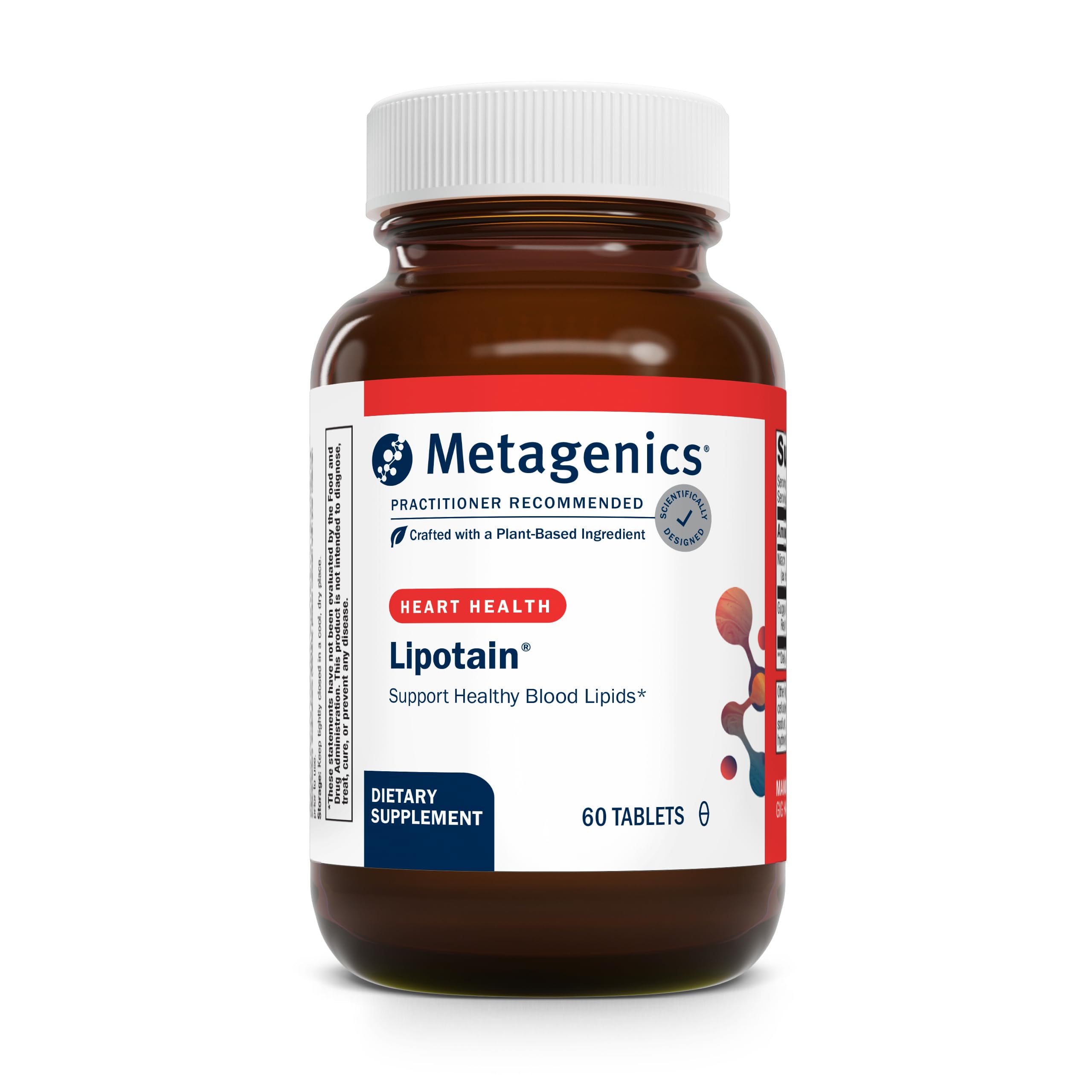 Metagenics Lipotain Non-Flush Niacin Supplement, 60 Tablets