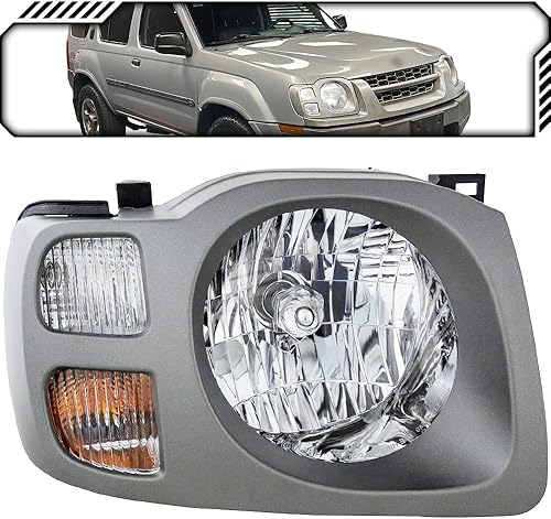 Miniatura 9 de EPIC LIGHTING Conjunto de faros delanteros de repuesto estilo OE compatible con Nissan Xterra 2002-2004 NI2503148 260107Z826 Lado derecho del