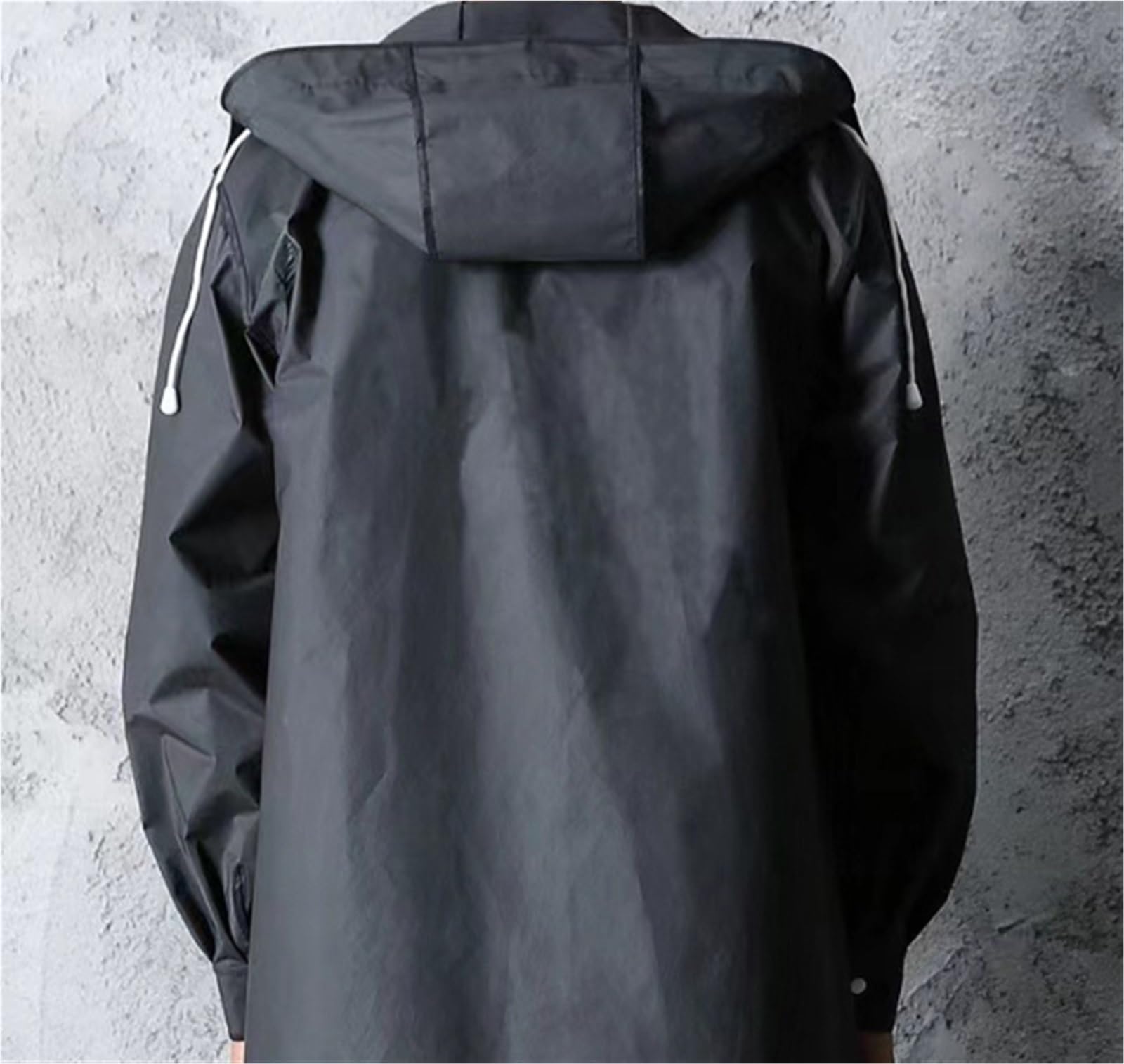 Poncho Antipioggia Impermeabile Impermeabile Stile Giacca A For Adulti Antivento Con Cappuccio Extra Lungo Mantella Antipioggia