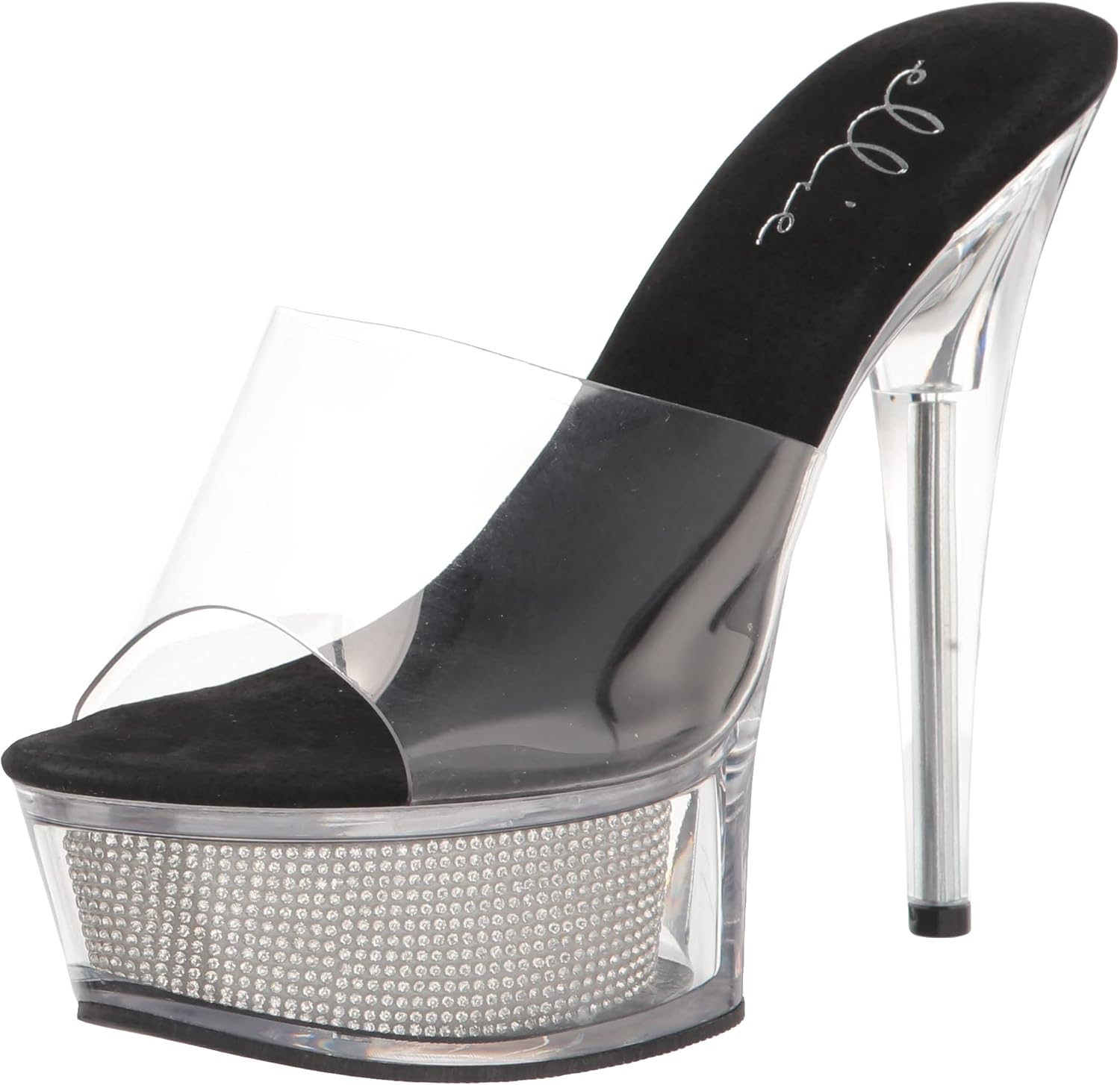 Ellie Shoes Women's 609-SPRING Heeled Sandal, Black, 9