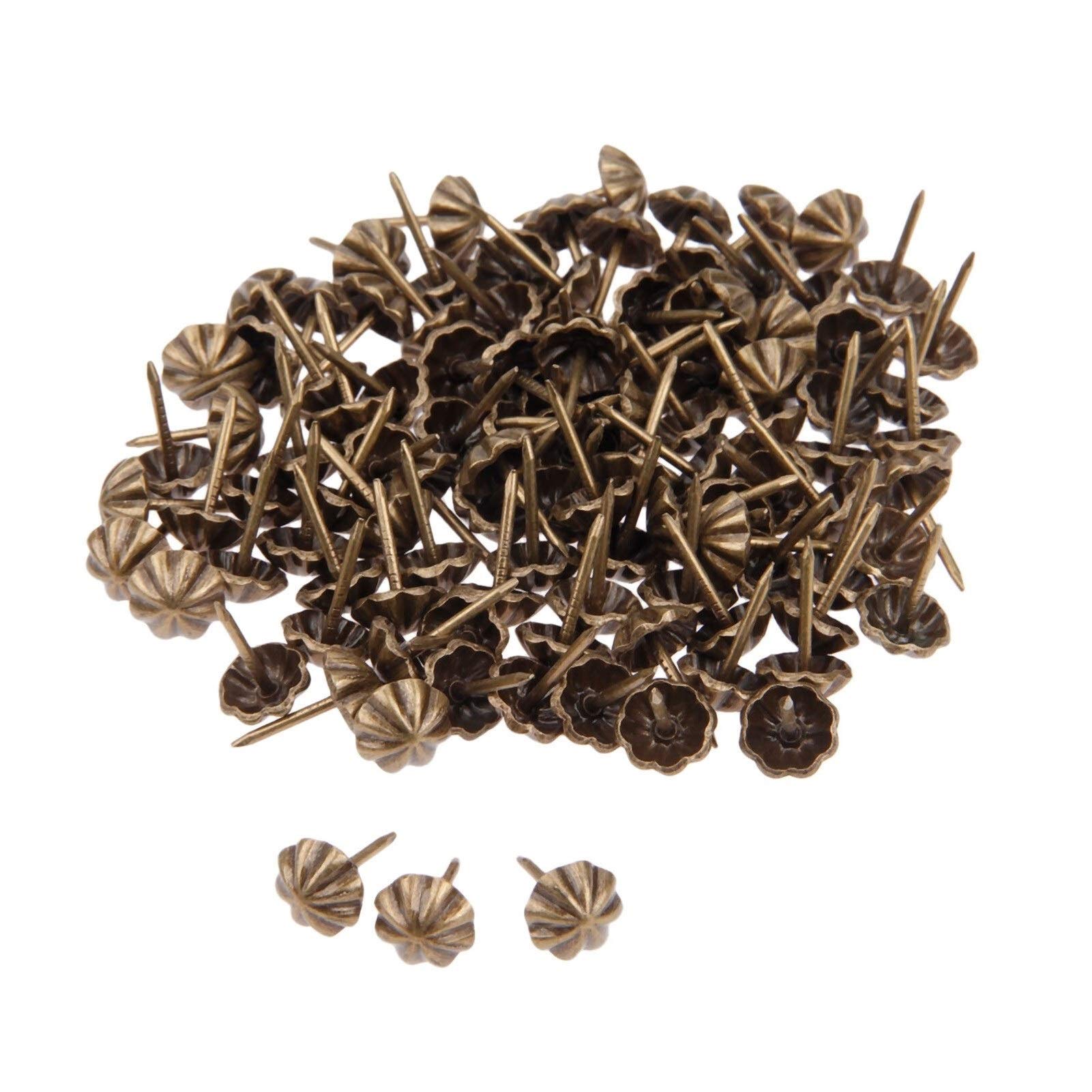 Punaises de rembourrage 11 mm clous décoratifs meubles et coffret métal