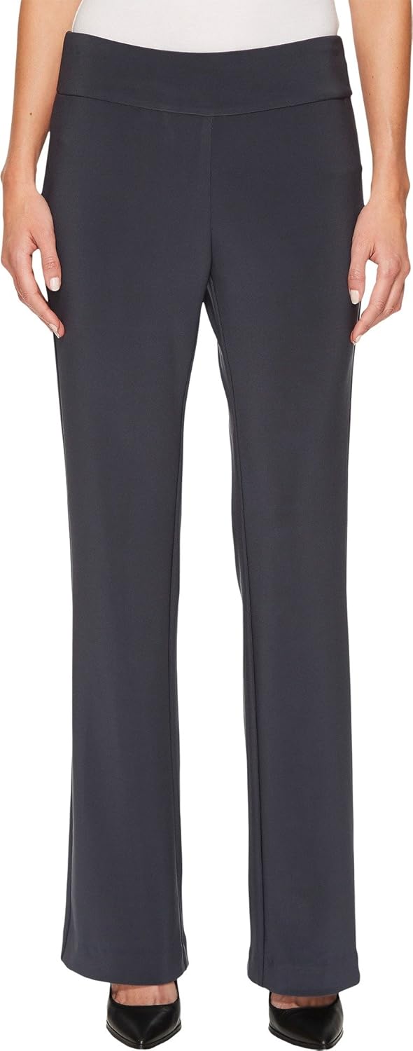 Krazy Larry Microfiber Long Slight Flare Pants