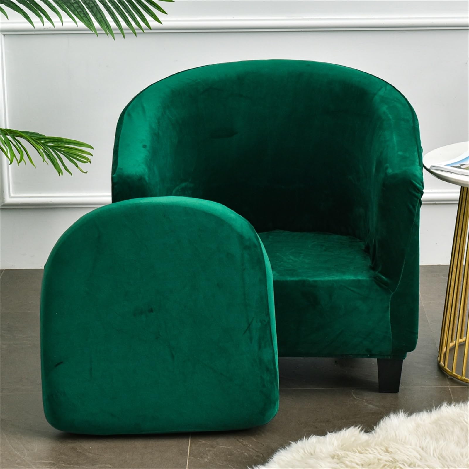 Tub Chair Covers 2 Piece Set - Image 4