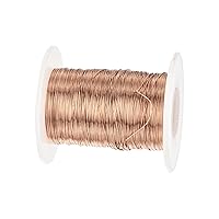 Vista 113 de MECCANIXITY - Alambre magnético de calibre 46 AWG - 0.04mm Hilo de cobre esmaltado - Bobina de alambre magnético de 14669 pies (4471m) - 50g Grado F