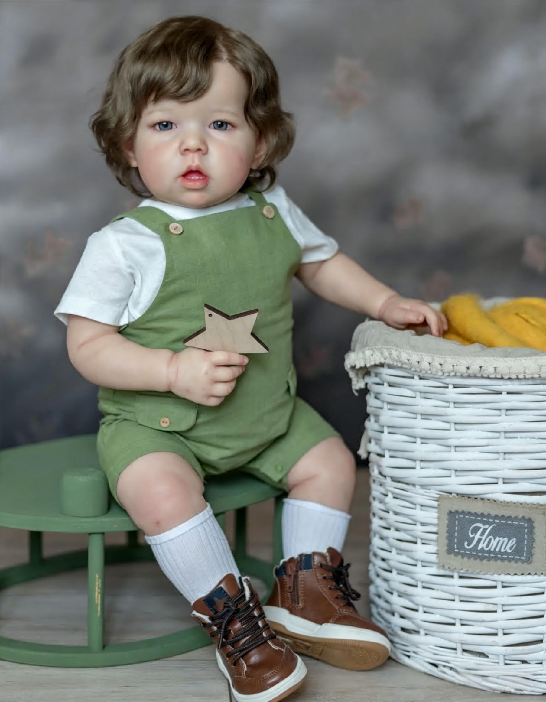 RXDOLL Realistyczne lalki Reborn Baby Dolls silikonowe całe ciało winyl 50 cm anatomicznie poprawny chłopiec pełna silikonowa lalka bobas realistyczna lalka noworodka niemowlęta prawdziwe życie lalki