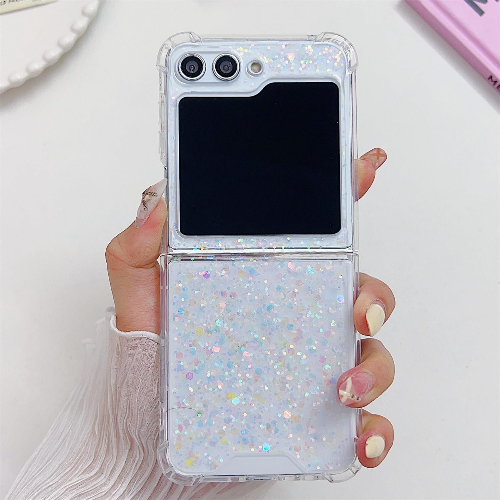 キラキラ⭐️ページ kzmin様専用】ZX キラキラ埋めつくし エンブレムデコ 2点