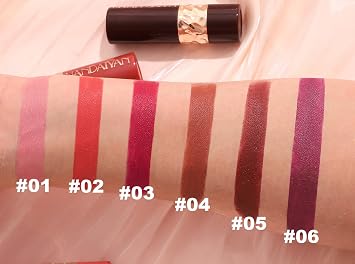 Peel Off Lip Tint 3 Colours Detachable Lip Liner Long Lasting Waterproof Matte Lip Gloss Liquid Lipstick Pigmented Lip Pencil (B 6 Colours/Set)