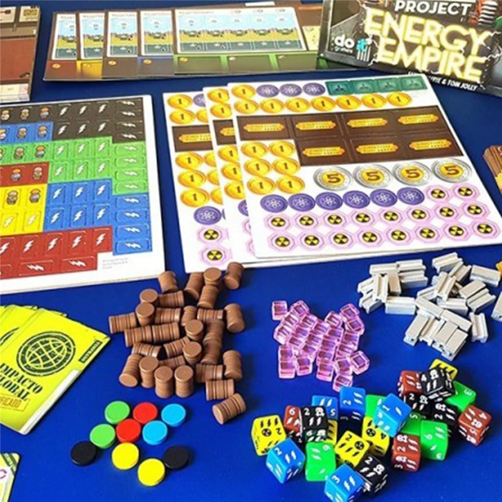 Manhattan Project: Energy Empire, Juego de Mesa, A Partir de 13 Años
