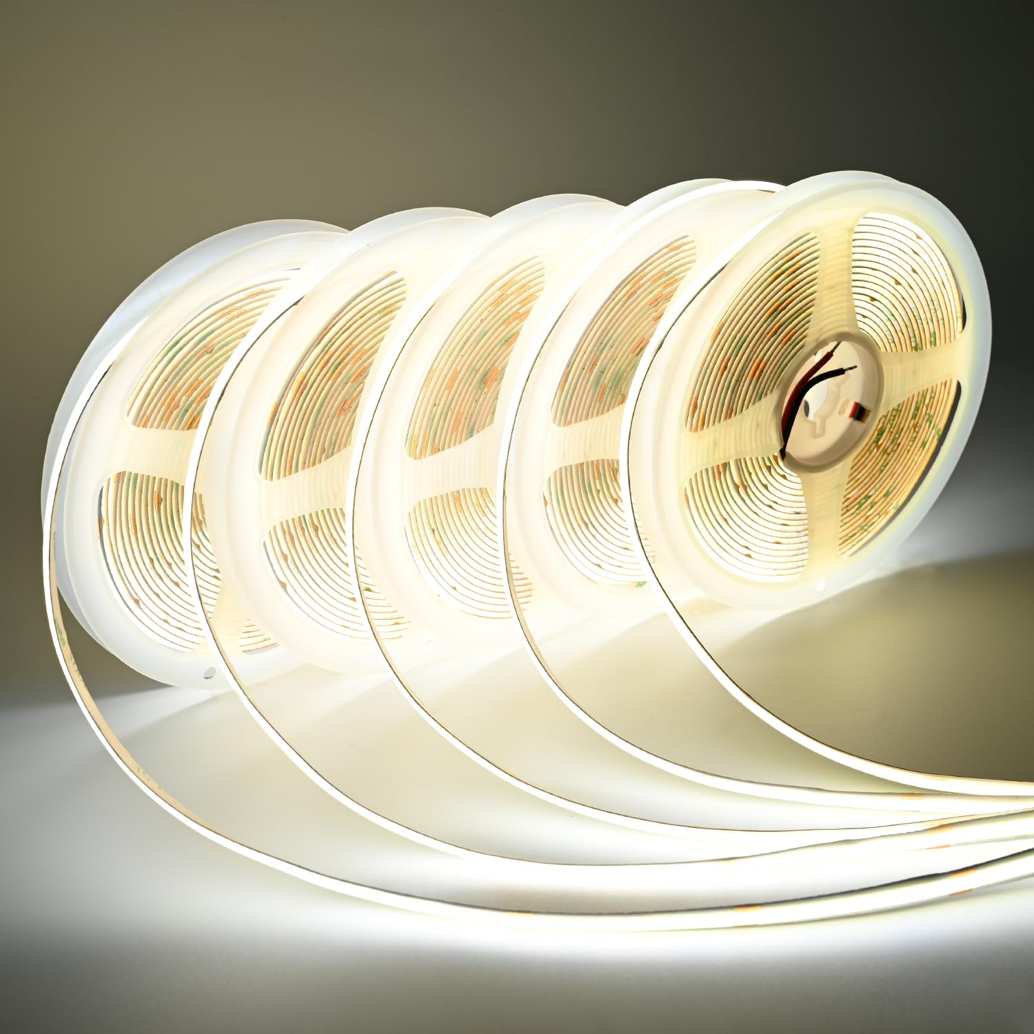 UL Listed COB LED Strip Light 6500K Cool White 5X16.4FT 480LED/m