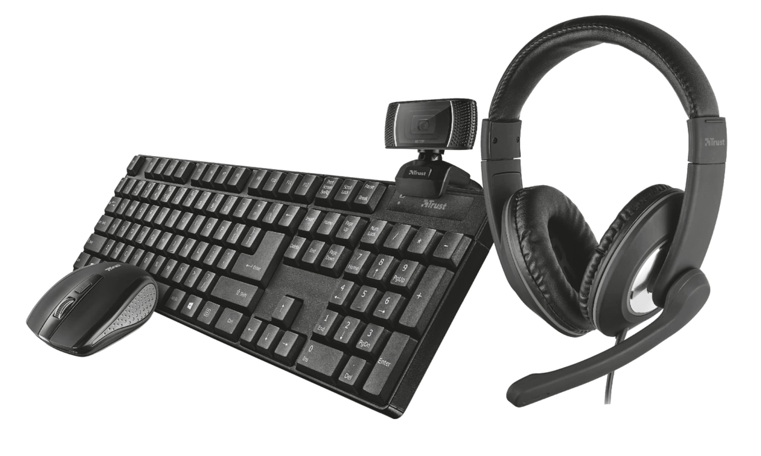 Trust Qoby 4-in-1 Home Office Set DE