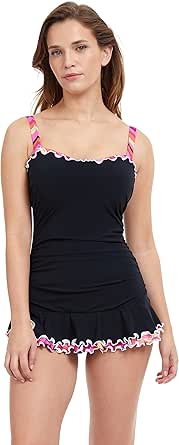 Profile By Gottex Women's One Piece Swimsuit - High Neck Palm Springs