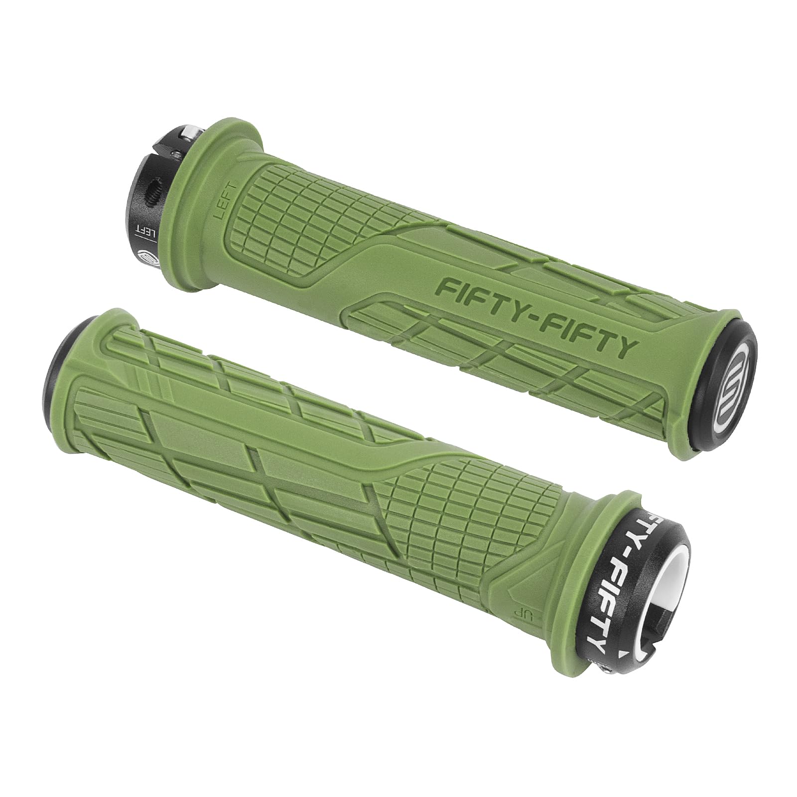 FIFTY-FIFTY Mountain Bike Handlebar Grips, Single Lock-on MTB Grips โ image 1