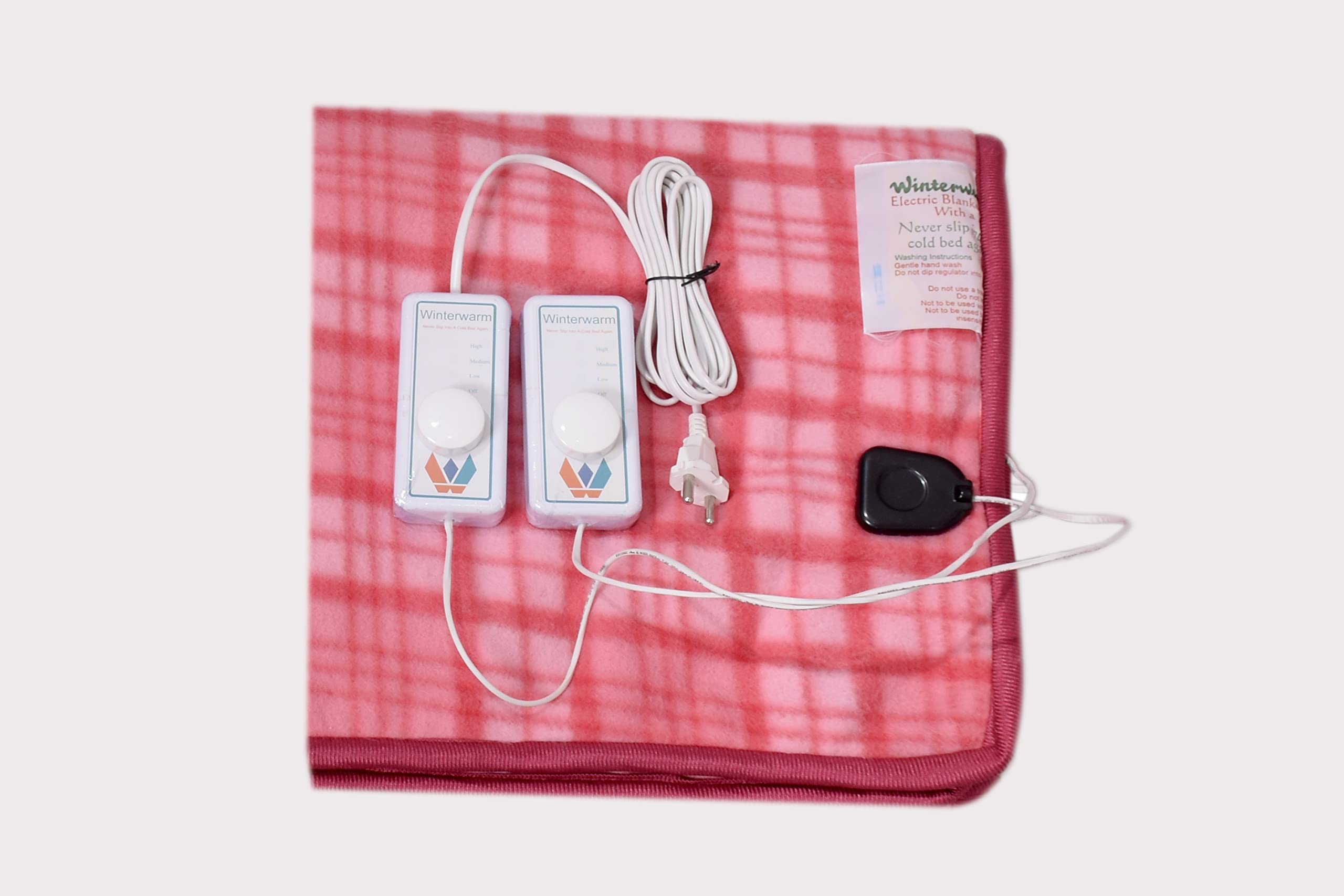 Buy Winter Warm Electric Blanket Double Bed Waterproof Autocut with LED  Regulator (Multicolour, 60 x 60 Inches) Online at Low Prices in India -  Amazon.in