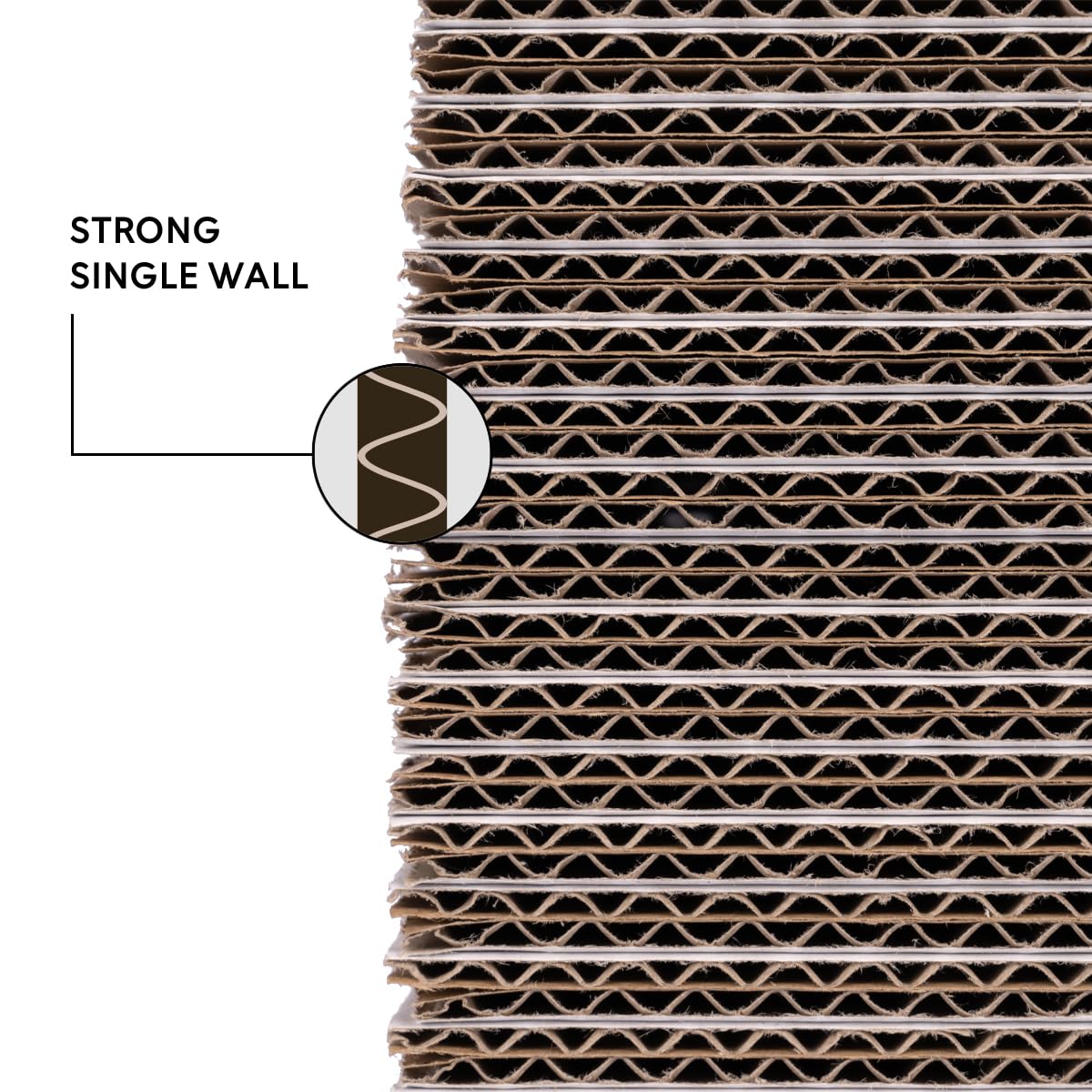 verpacking Vouwdozen 200 x 150 x 90 mm KK 10 Bruin [Grootte en aantal kiesbaar] 1-vezelig kleine Dozen 25 Stuks
