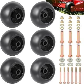 CheeMuii 6Pack Lawn Mower Deck Wheels Kit for 022-5234-98 103-4051 103-7263
